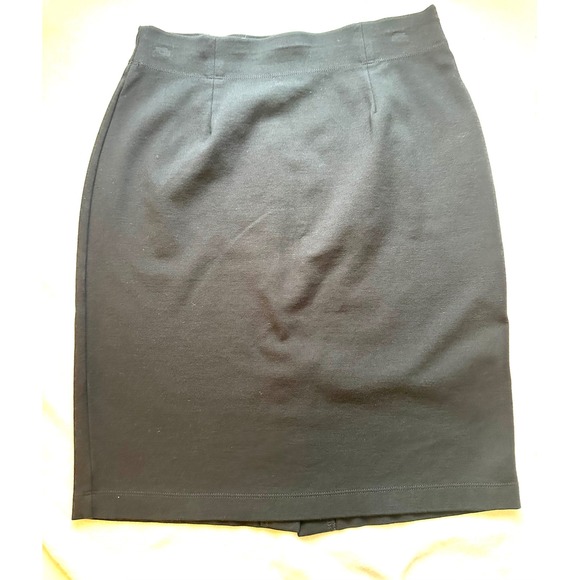 Eileen Fisher Dresses & Skirts - Eileen Fisher Pencil Skirt Womens PP Black Italian Fabric Workwear Quiet Luxury